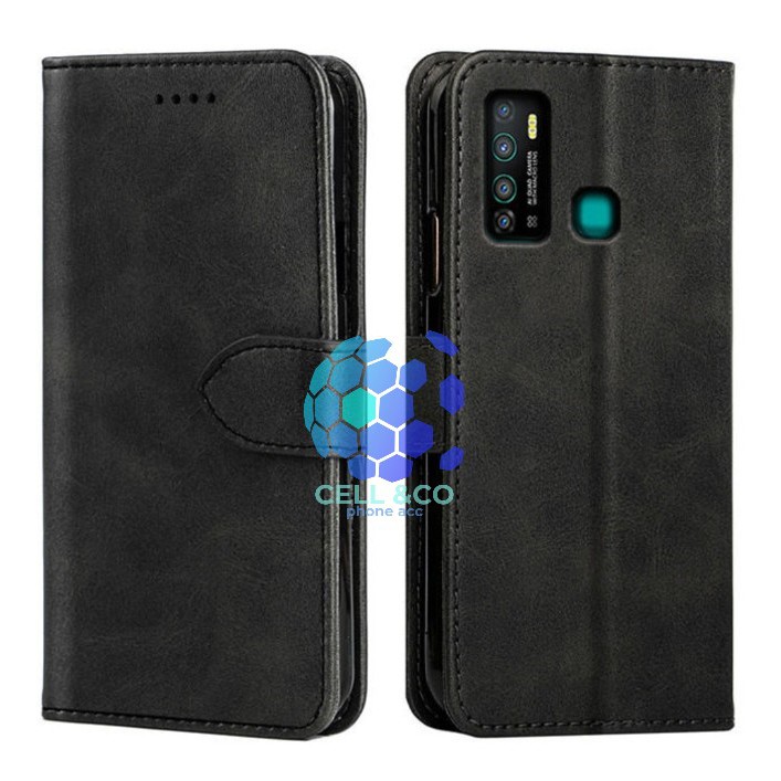 Flip cover INFINIX HOT 9 Flip case buka tutup kesing hp casing hp flip case leather wallet