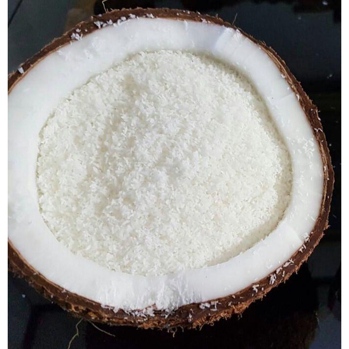 

Topping | Kelapa Parut Kering Dessicated Coconut Fine 250Gr Kualitas Terbaik