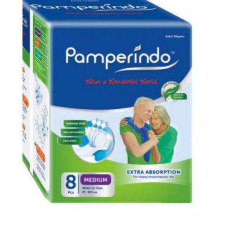 PAMPERS DEWASA PAMPERINDO POPOK DEWASA POPOK ORANG TUA MURAH SIZE M