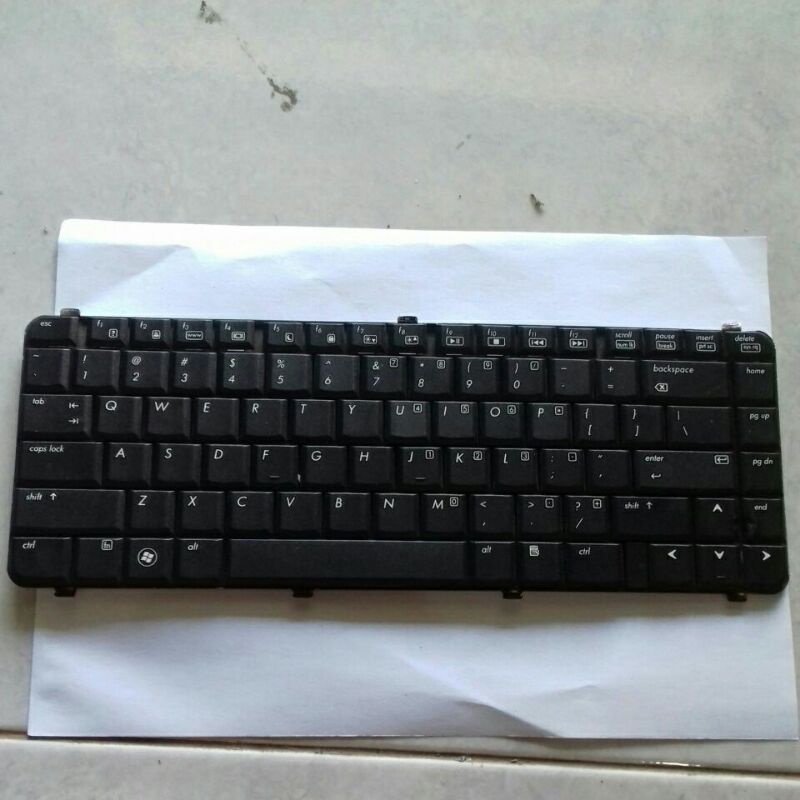 Keyboard laptop hp compaq 510 bekas normal
