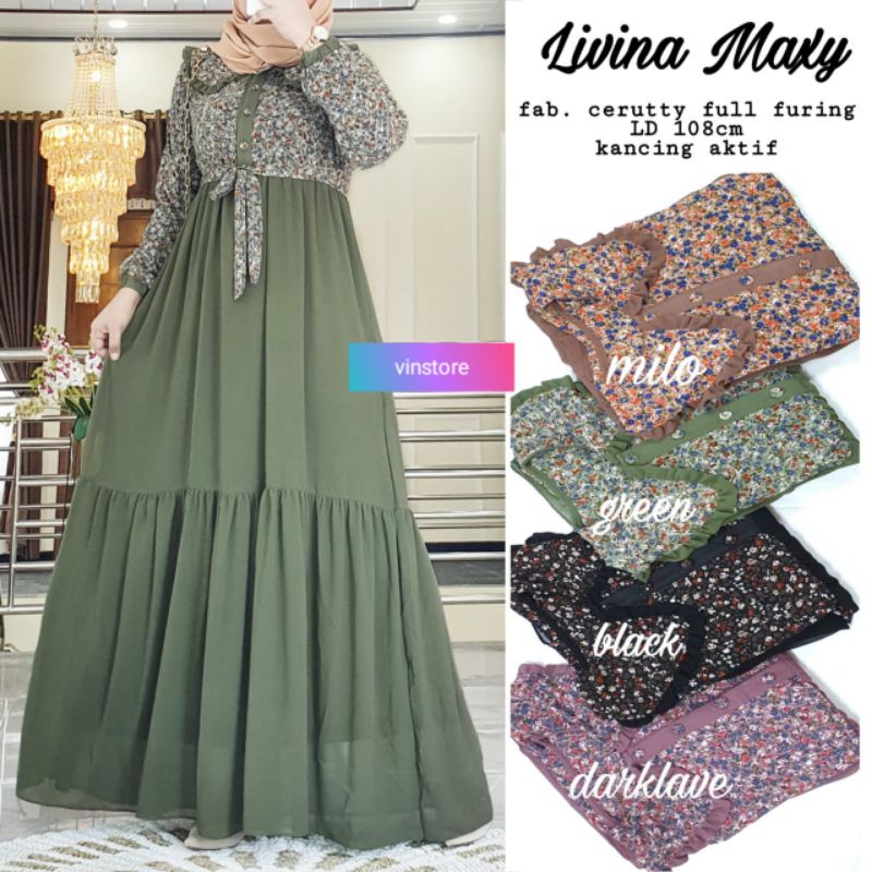 LIVINA MAXY ORIGINAL PRODUK BY VINSTORE GAMIS TERBARU