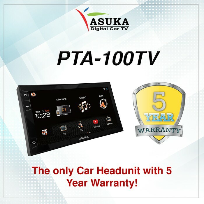 Head Unit Asuka PTA-100 Double Din Asuka PTA-100 TV ASUKA