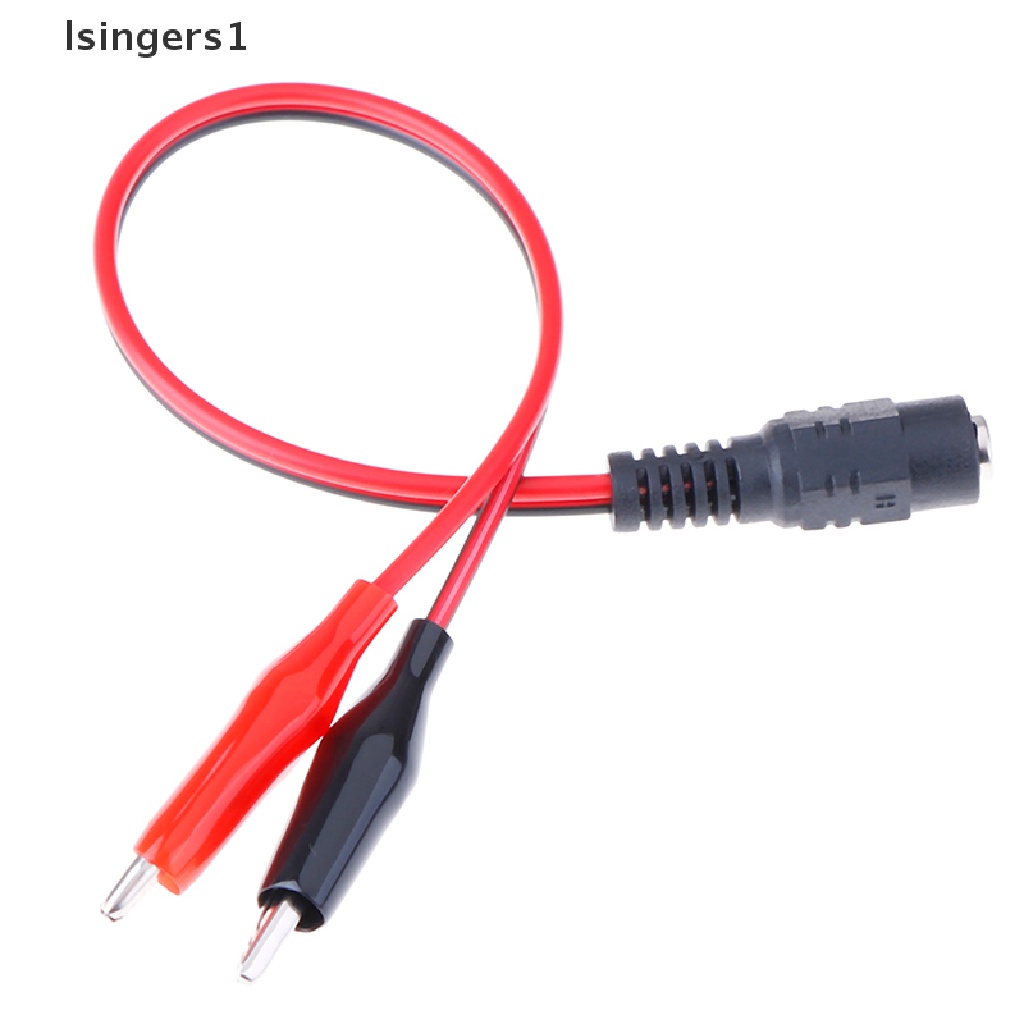 (lsingers1) 1pc Klip Buaya Kabel Power DC 12V Ke Female