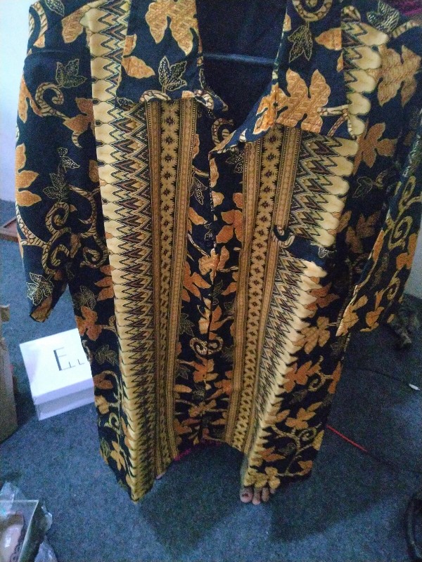 Hem Batik Pria Motif Paya Gold/silfer/maron/fanta/biru/kemeja Batik Pria M L Xl Xxl