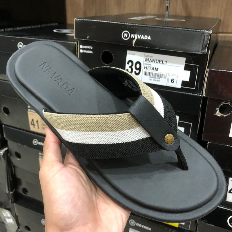 Nevada sandal jepit pria brand Original MATAHARI