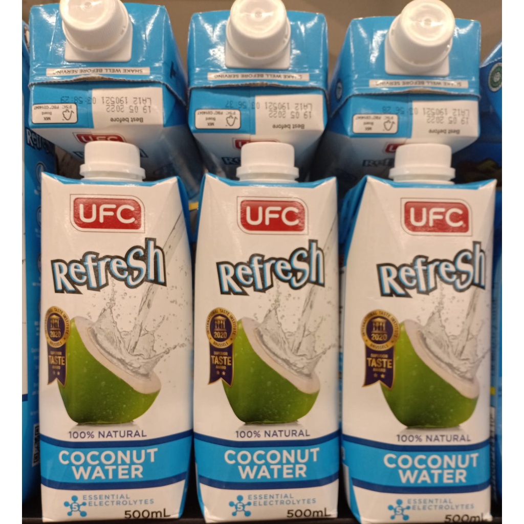 

UFC 100% Thai Coconut Water 500gr/Air Kela[a Murni/Import