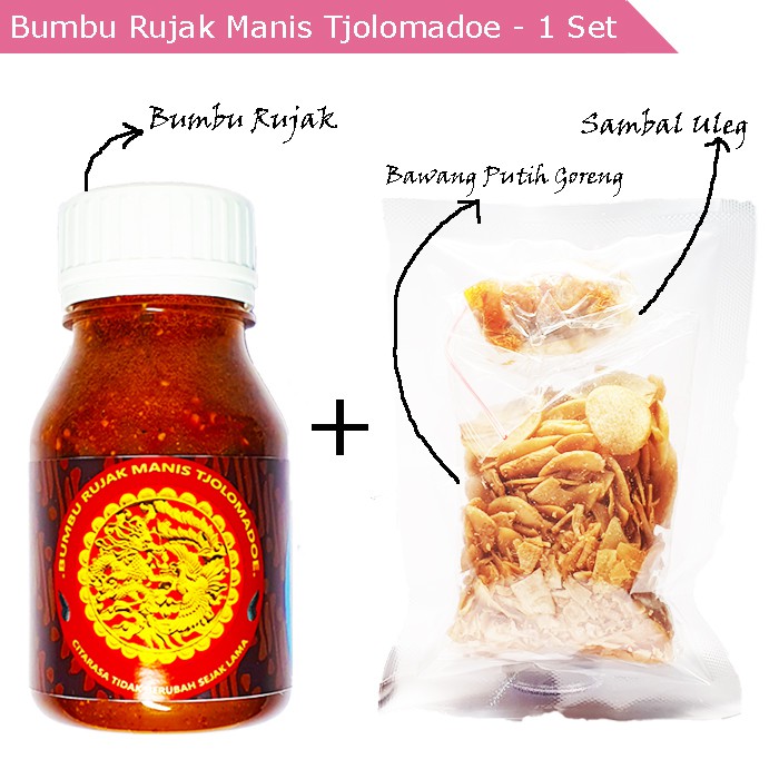 

BUMBU RUJAK MANIS TJOLOMADU / 1 PACK