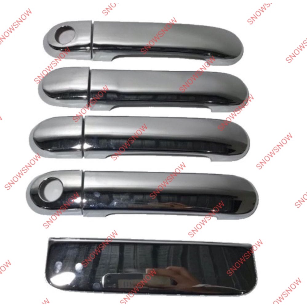 Cover Handle Grand Livina 1 2 Lubang 5 pc Chrome