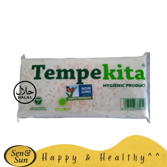 

Sen&Sun Tempe Non GMO Tempekita 1 pack (450 gr)