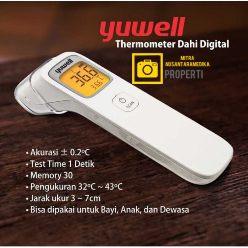 Thermometer Infrared Yuwell YWH-1 GARANSI 1THN