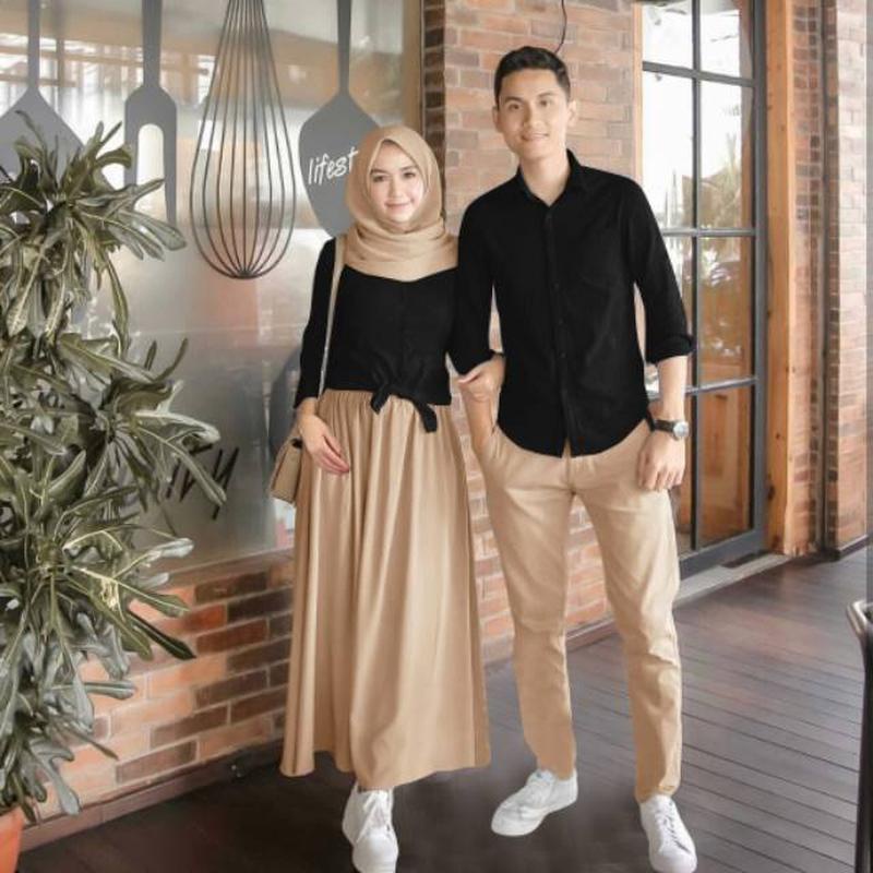 Terbaru Couple Yudho Baju Pesta Brukat Gamis Duyung Pasangan Kekinian Xc - Couple Lavas / Baju Pasan