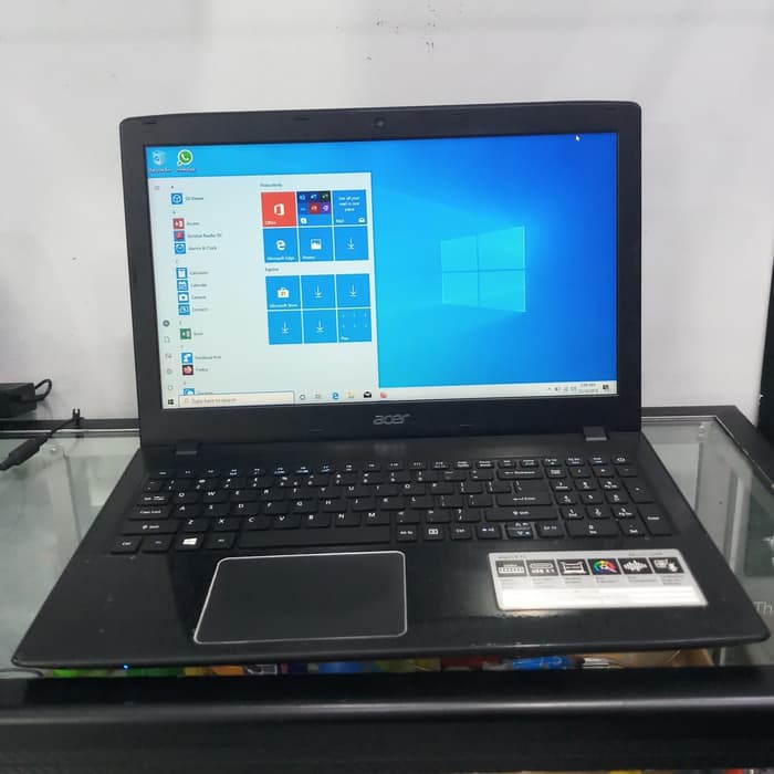 ACER Aspire E5-575 Core i3-6006U RAM4GB HDD 500GB Black Win10 Second