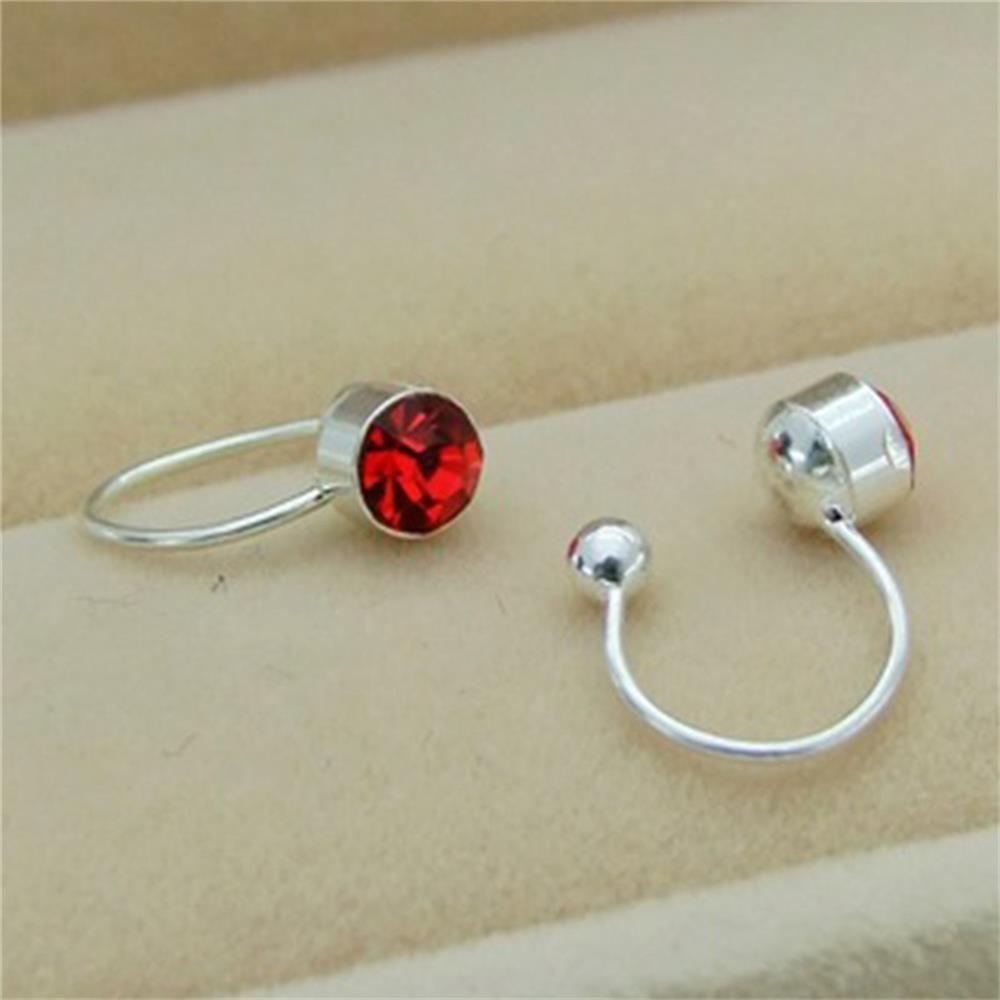 TOP Klip On Anting Fashion Hadiah Perhiasan Tanpa Tindik Tragus Earrings