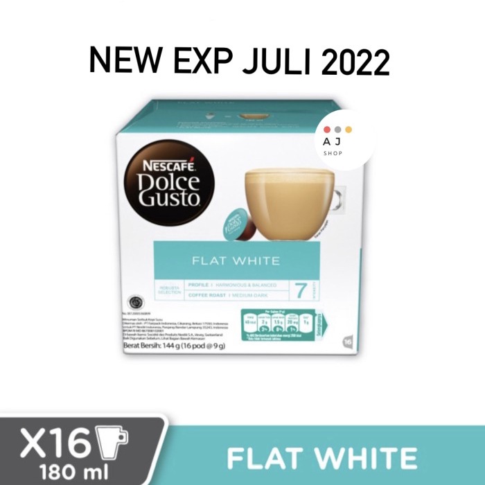 

Nescafe Dolce Gusto Flat White Capsule - Original