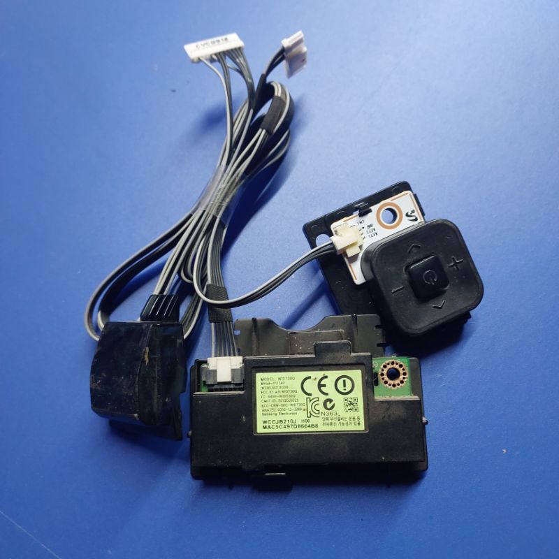 SENSOR TOMBOL UA55KU6000 MODUL WIFFI TV SAMSUNG UA55KU6000