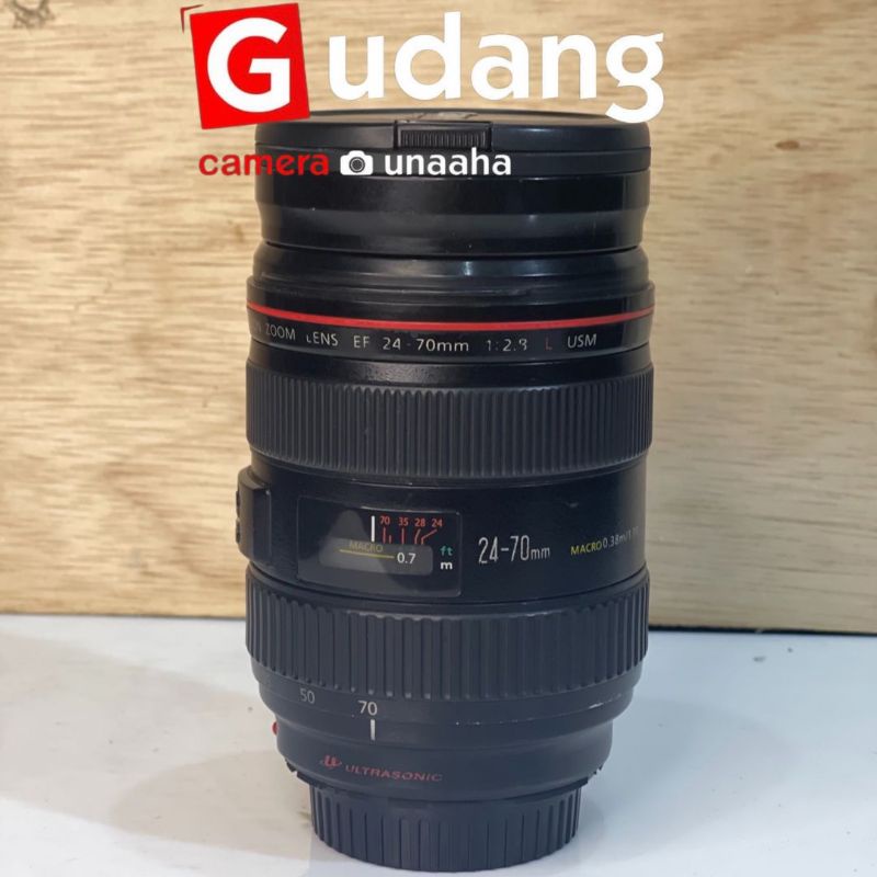 LENSA 24-70 MM F2.8 MARK I FOR CANON GOOD CONDITION