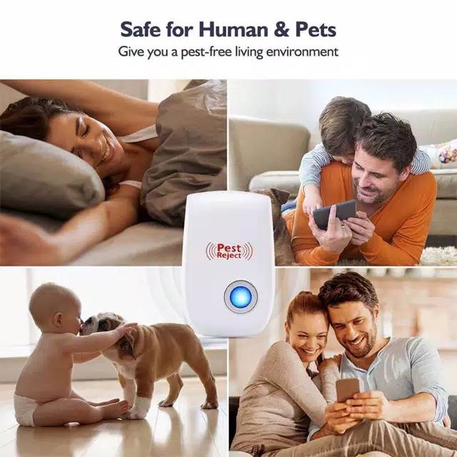 Alat Pembasmi Serangga Tikus dan Nyamuk Elektronik Pest Reject Ultrasonic ultrasonik-3