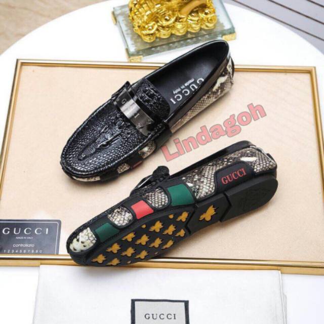 Sepatu gc loafer mirror quality shoes slip on