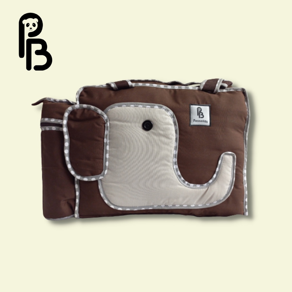 Precious Baby | Tas Perlengkapan Bayi | Diaper Bag | Baby Bag | Tas TB Gandeng Animal Precious