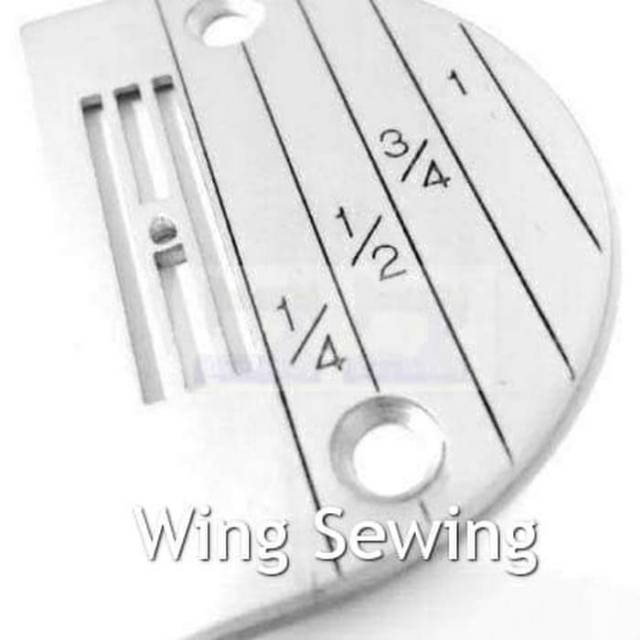 Piringan Needle Plate Plat Mesin Jahit Industri Jarum 1