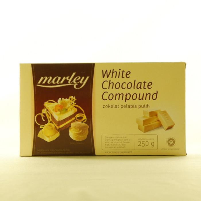 

Marley white chocolate compound 250 gr BERKUALITAS