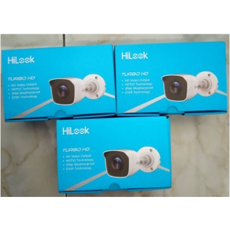 Paket CCTV HiLook by Hikvision 2MP DVR 8 Channel 5 Kamera Siap Pasang