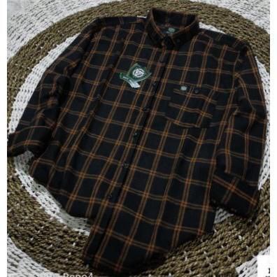 KEMEJA FLANEL DISTRO SURFING LENGAN PANJANG PRIA MOTIF KOTAK CUPEL ECER &amp; GROSIR