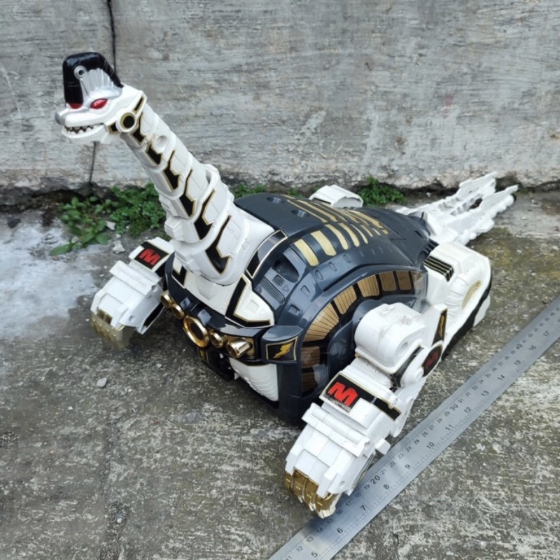 DX Bandai Power Rangers MMPR Titanus Brachion 1991 Soul Of Chogokin Mainan Robot