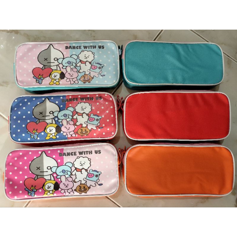 PENCIL CASE / TEMPAT PENSIL ( MOTIF CEWEK )