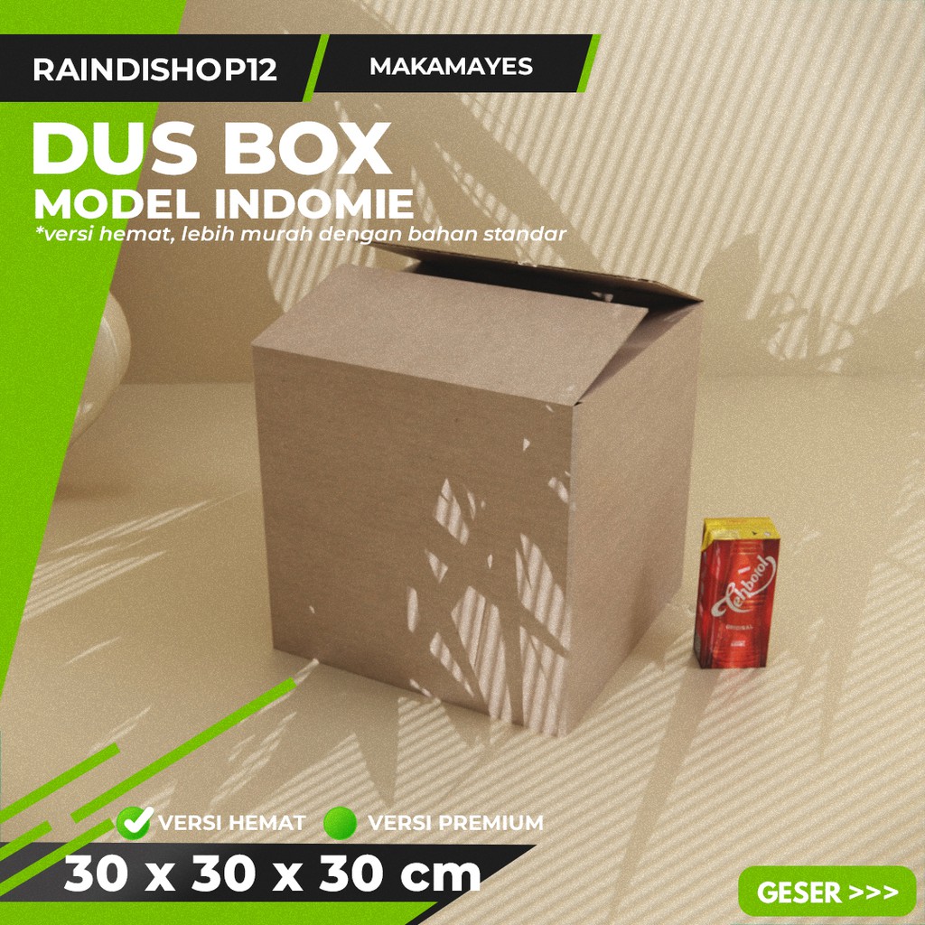 

BOX 30 X 30 X 30 CM KARDUS KOTAK KEMASAN PACKAGING KADO POLOS