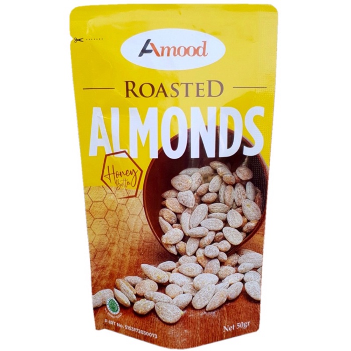 

Promo AMOOD ROASTED ALMOND RASA HONEY BUTTER 50GR Limited