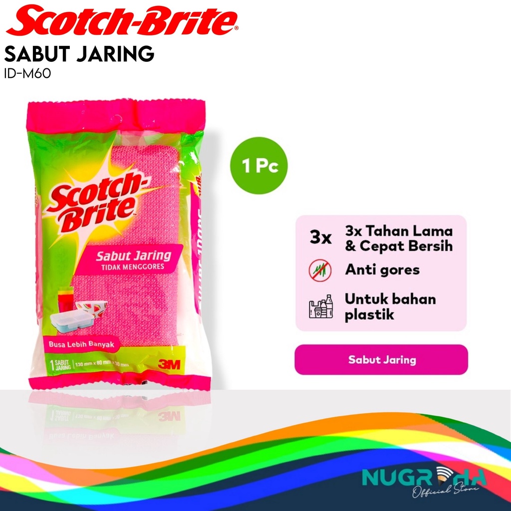 

3M Scotch Brite Sabut Jaring ID-M60