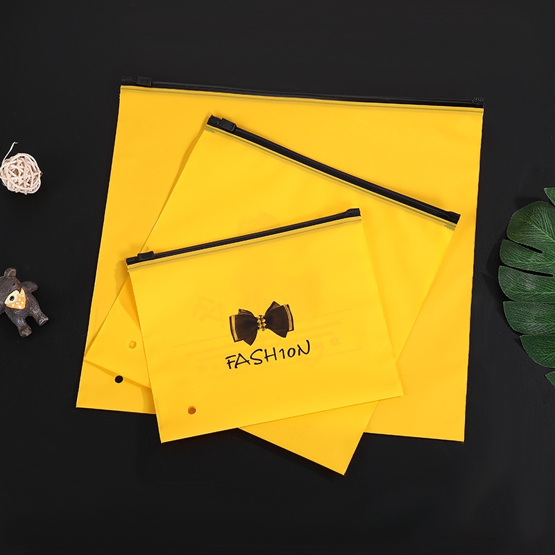 Hot Sale/[Unggulan] Kantong Penyimpanan Plastik Matte Menebal/Zipper Lock Pakaian Sepatu Celana Dalam Kaos Kaki Kosmetik Organize Bag/Travel Waterproof Storage Pouch