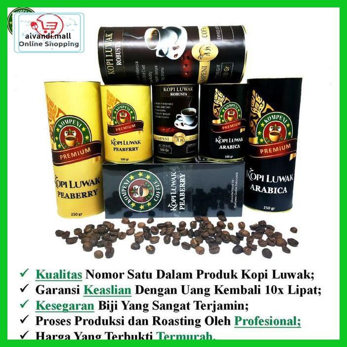 

57Ryr66- Kopi Luwak Asli 100Gram (Arabica) - Bubuk T7Tfhty-