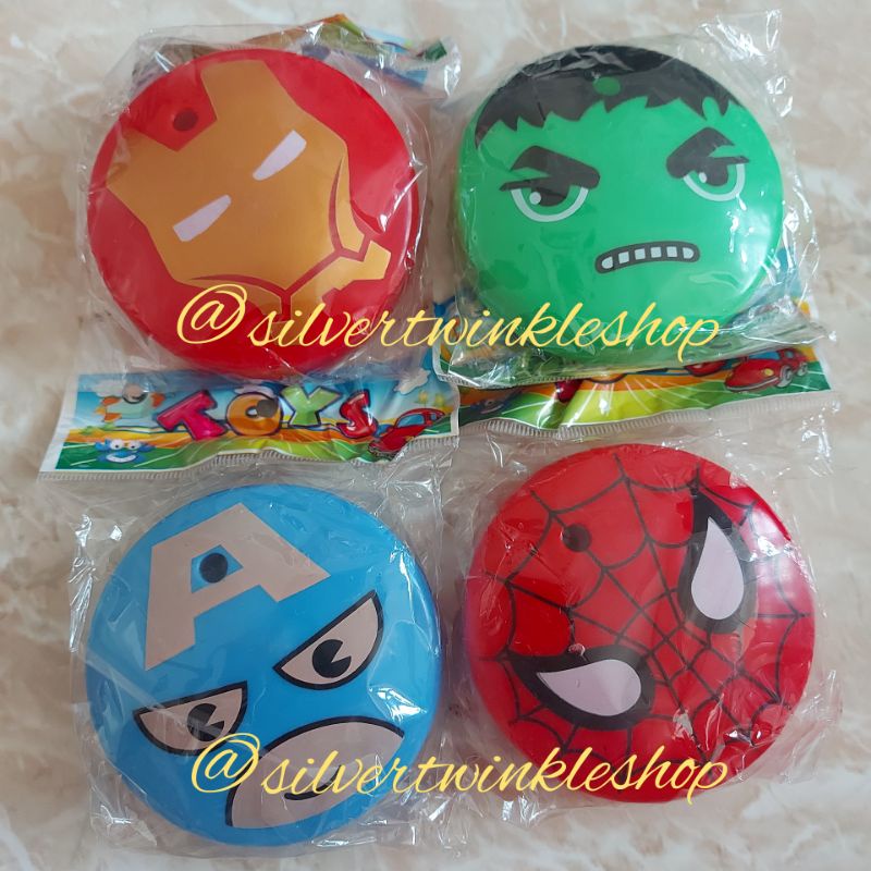 Mainan edukasi kamera anak karakter superhero avenger avengers robot camera souvenir ultah jadul mur