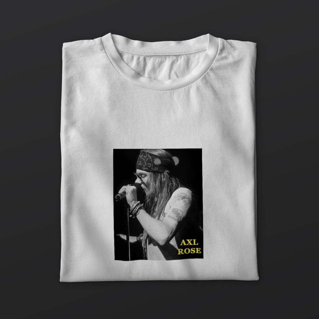 Kaos Exclusive Gun N Rose - Axl Rose