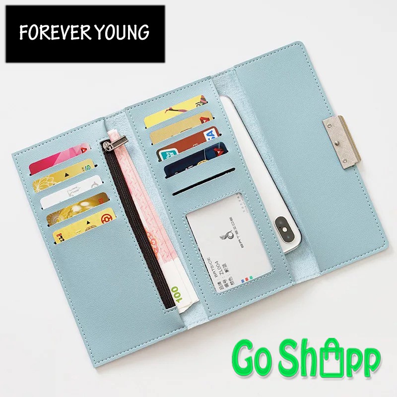 Dompet Wanita Forever Young Panjang - Dompet Wanita Fashion Korea - Dompet Wanita Import [PJ03]