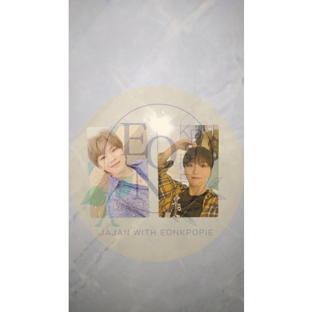 PHOTOCARD SEVENTEEN ATTACCA - SEUNGKWAN (CARAT VER) & WOOZI (OP.2)