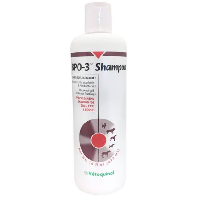 Vetoquinol Bp03 Benzyl Peroxide Pet Shampoo Untuk Masalah Kulit Anjing Kucing Shopee Indonesia