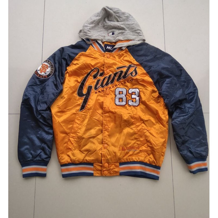 jaket varsity mlb Giants original