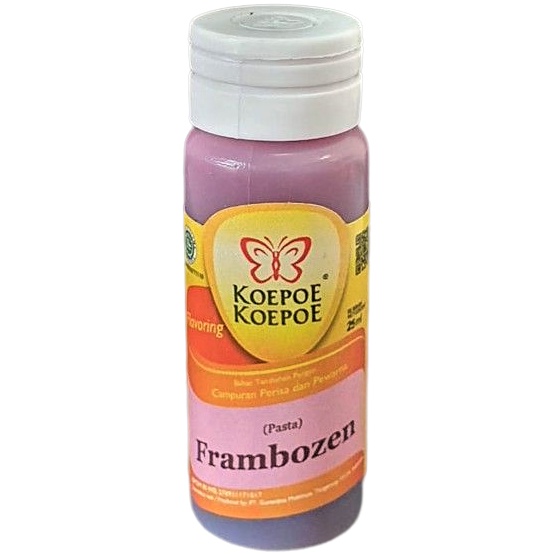 

Koepoe Pasta Frambozen 25ml Campuran Perisa dan Pewarna Frambozen