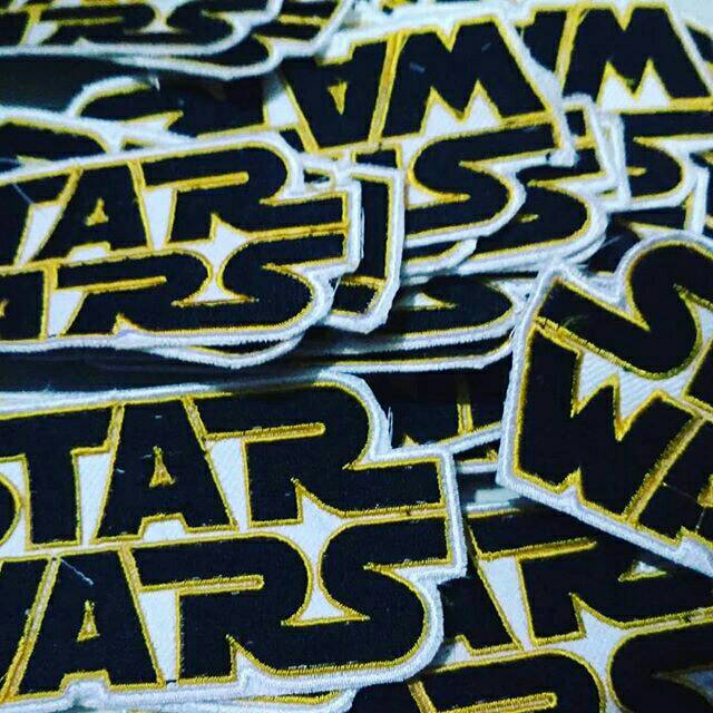 Emblem patch bordir star wars