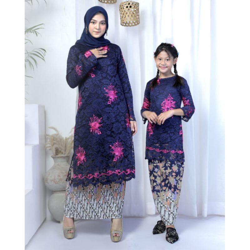 Baju Couple Ibu dan Anak / Couple Ibu dan Anak Perempuan / Kebaya Couple / Couple Keluarga / Kebaya