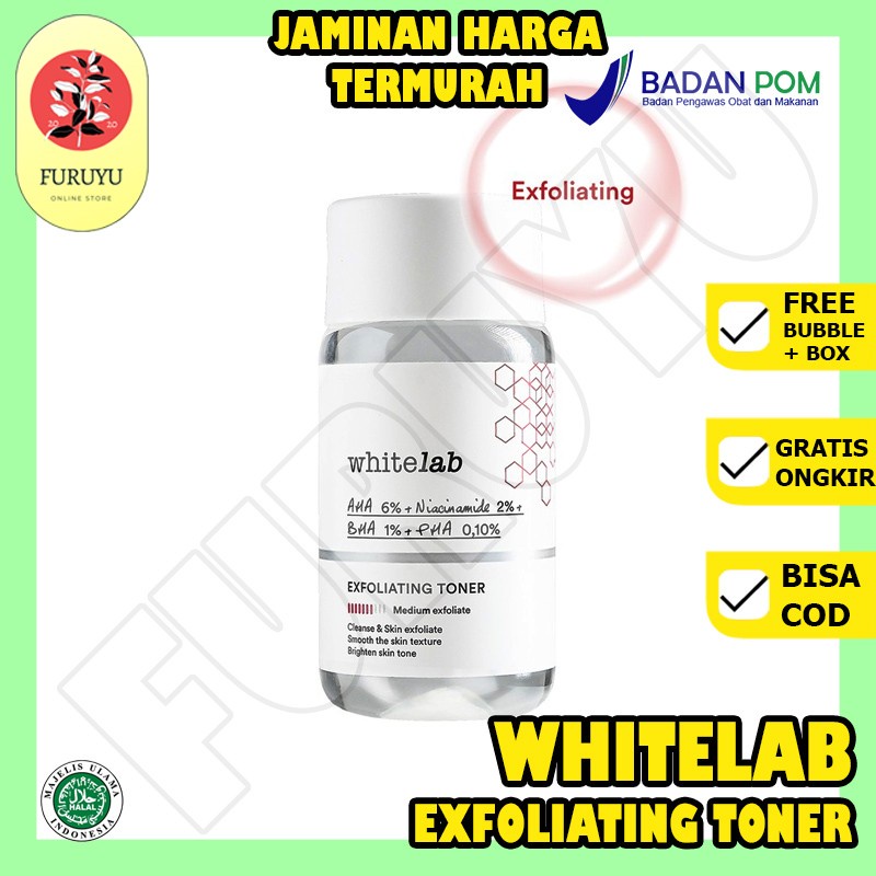 Pelembab Pencerah Regenerasi Kulit Face Toner Exfoliating Whitelab