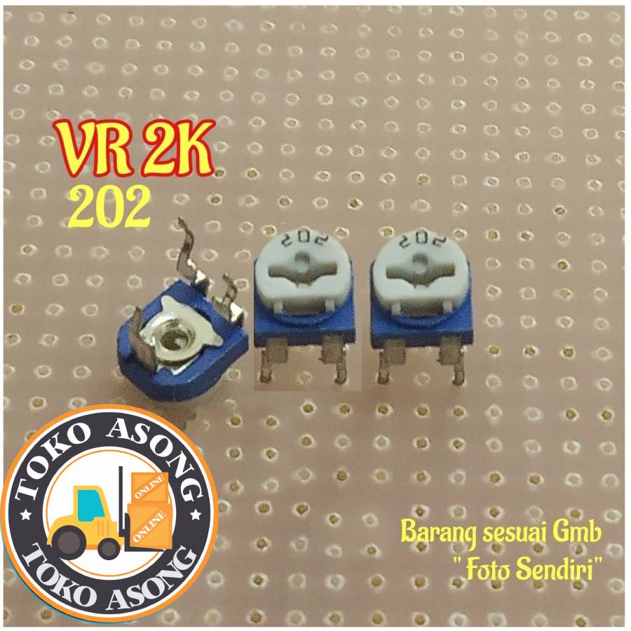 VR 2k variable resistor 202 trimpot trimmer 2 k
