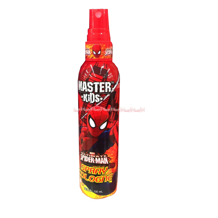 Masterkids Spray Cologne Anak-anak Super Hero Farfum Anak Gambar super Hero Master Kids Anak Anaka