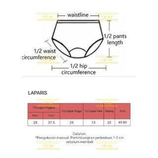 CD09 LAPARIS Celana  Dalam  Katun Wanita  Merk  Laparis 