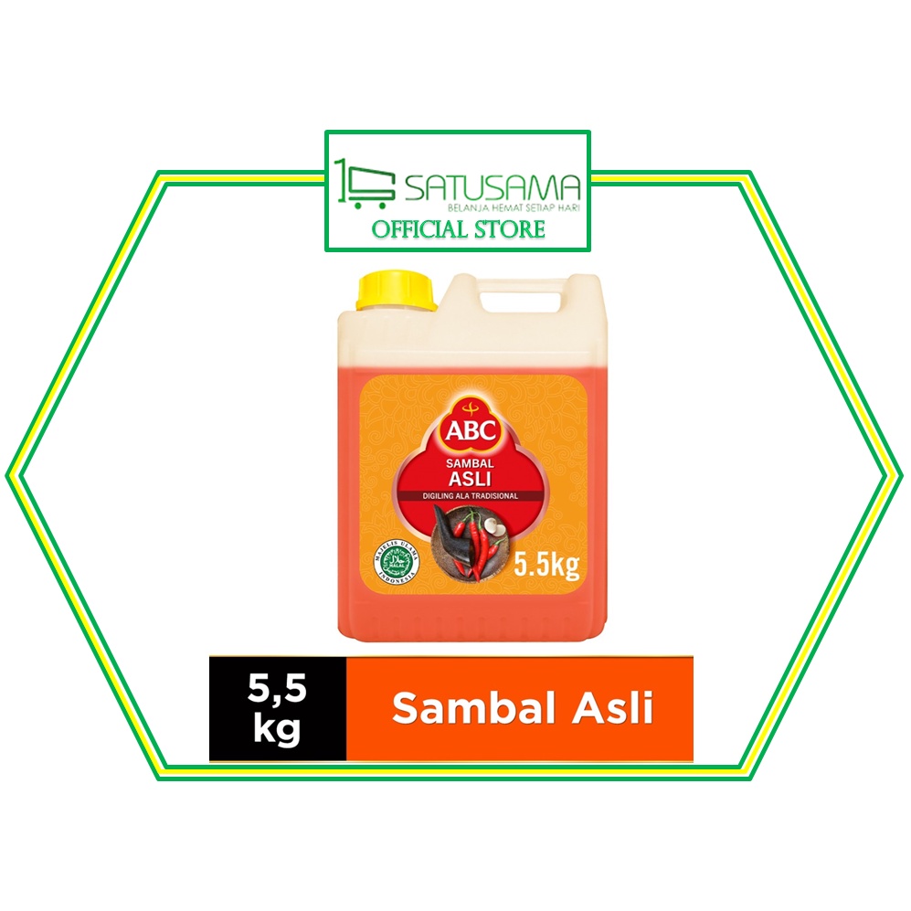 

ABC SAMBAL ASLI JERGEN 5,5 KG / satusama