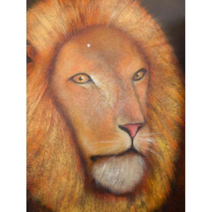 

Objects painting Motif Lion parts