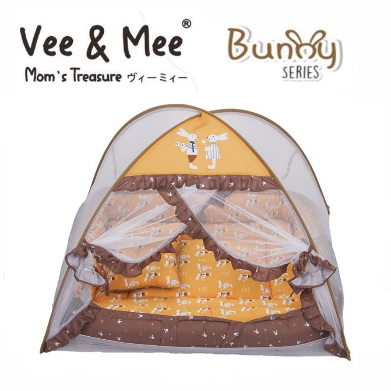 Vee &amp; Mee Kasur Bayi Serut Bunny Series